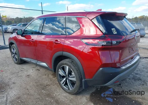 2021 Nissan Rogue Sl Intelligent Awd from USA, damaged, VIN 5N1AT3CBXMC725843